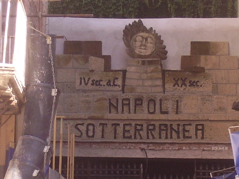 Napoli Sotterranea ingresso