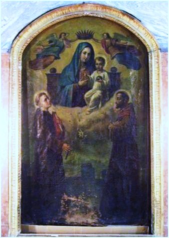 Napoli esoterica Madonna delle Mosche