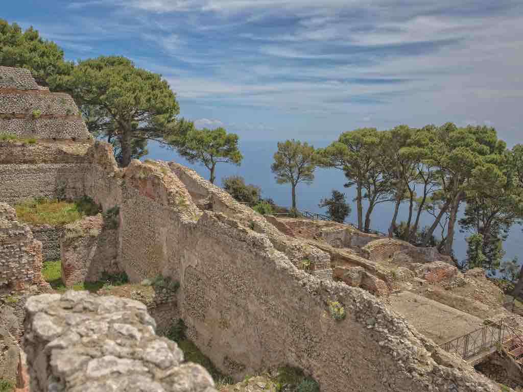 Villa Jovis Tiberio Capri